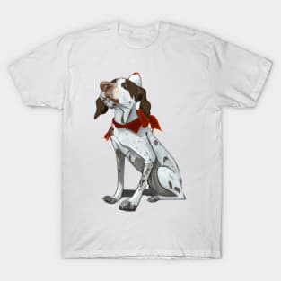 Cute German Shorthaired Pointer Drawing T-Shirt